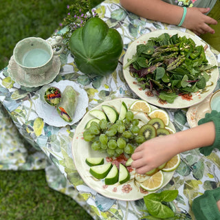 LIMITED EDITION Lotus Linen Tablecloth - Linen Tales B2B 2
